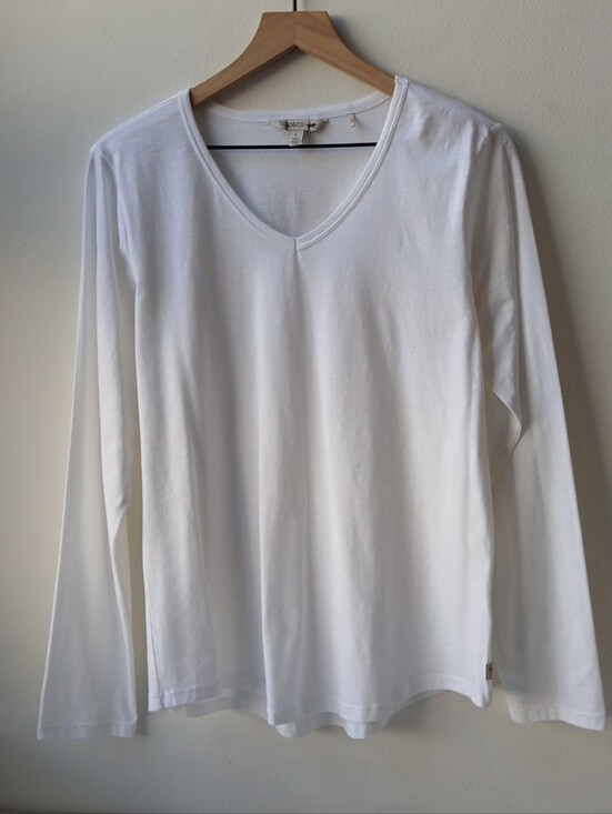 Toad&Co Tops - Toad & Co Marley Long Sleeve Top White Women's Large